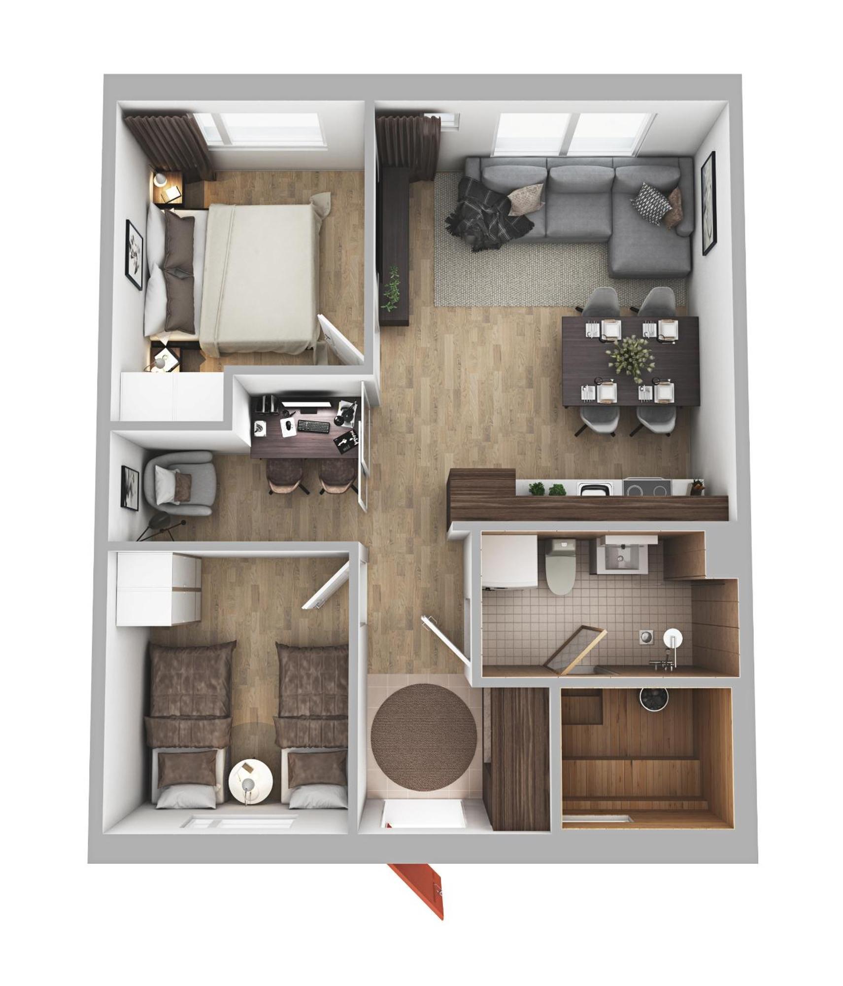 Tokka Apartments 列维 外观 照片